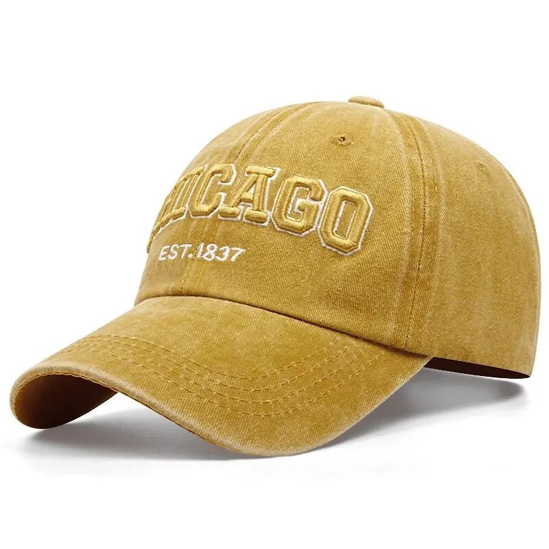 CHICAGO Letter Baseball Cap – Casual Comfort, All - Season Style - My Wear Clothing Co