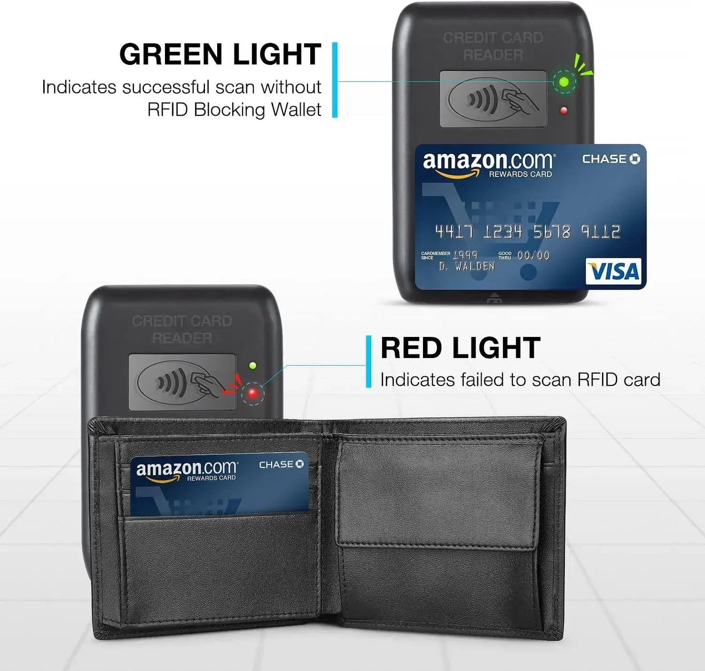 Classic Black Leather Wallet – Slim, Solid, Built for the Grind - My Wear Clothing Co