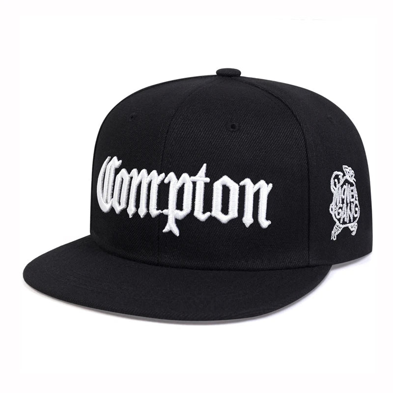 COMPTON Embroidery Snapback – Hip Hop Classic - My Wear Clothing Co