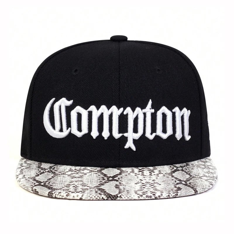 COMPTON Embroidery Snapback – Hip Hop Classic - My Wear Clothing Co
