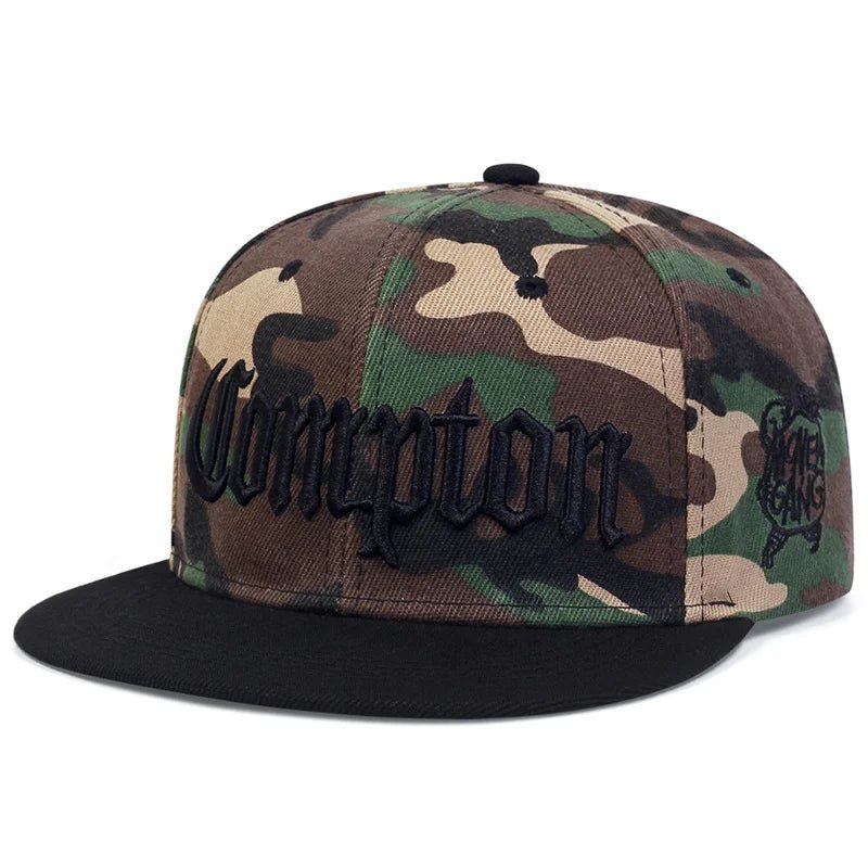 Compton Hip Hop Snapback Cap – Adjustable Trucker Style for Everyday Cool - My Wear Clothing Co