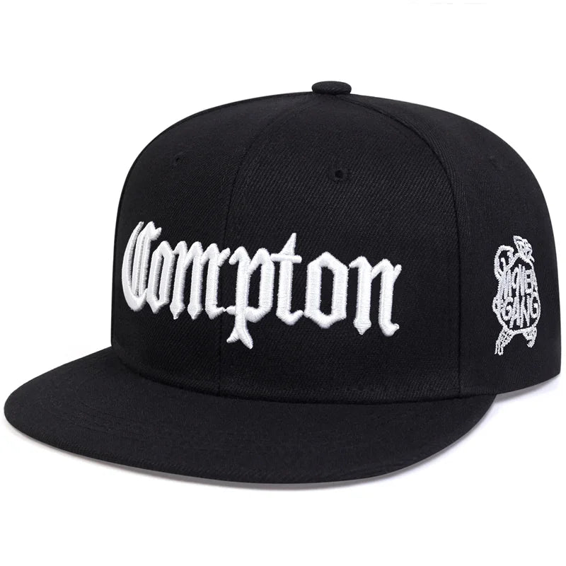 Compton Hip Hop Snapback Cap – Adjustable Trucker Style for Everyday Cool - My Wear Clothing Co
