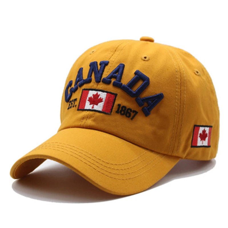 Embroidery Canada Cap – Classic Casual Snapback - My Wear Clothing Co