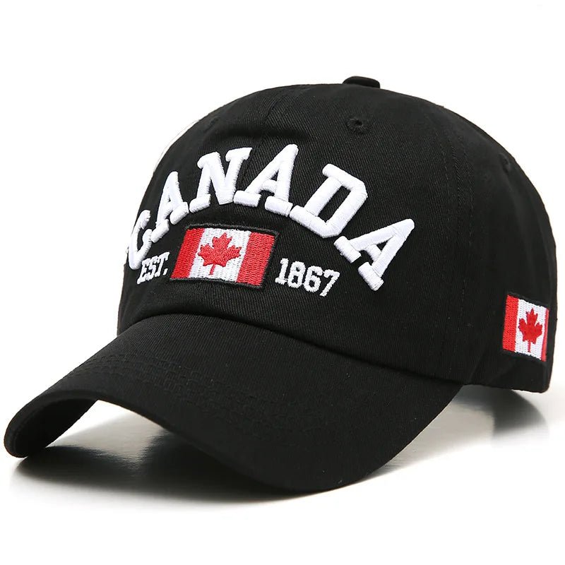 Embroidery Canada Cap – Classic Casual Snapback - My Wear Clothing Co