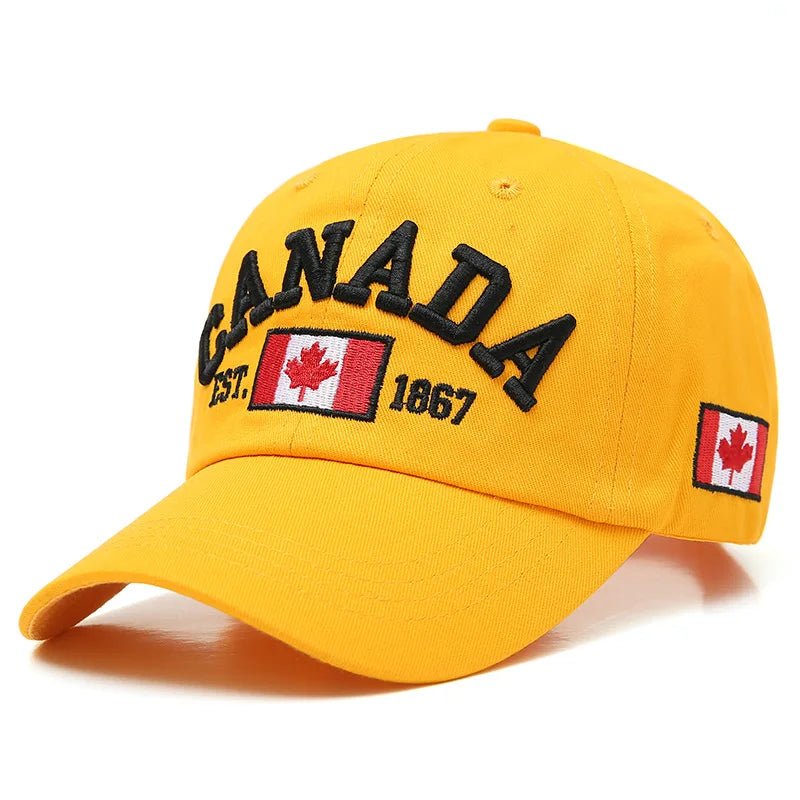 Embroidery Canada Cap – Classic Casual Snapback - My Wear Clothing Co