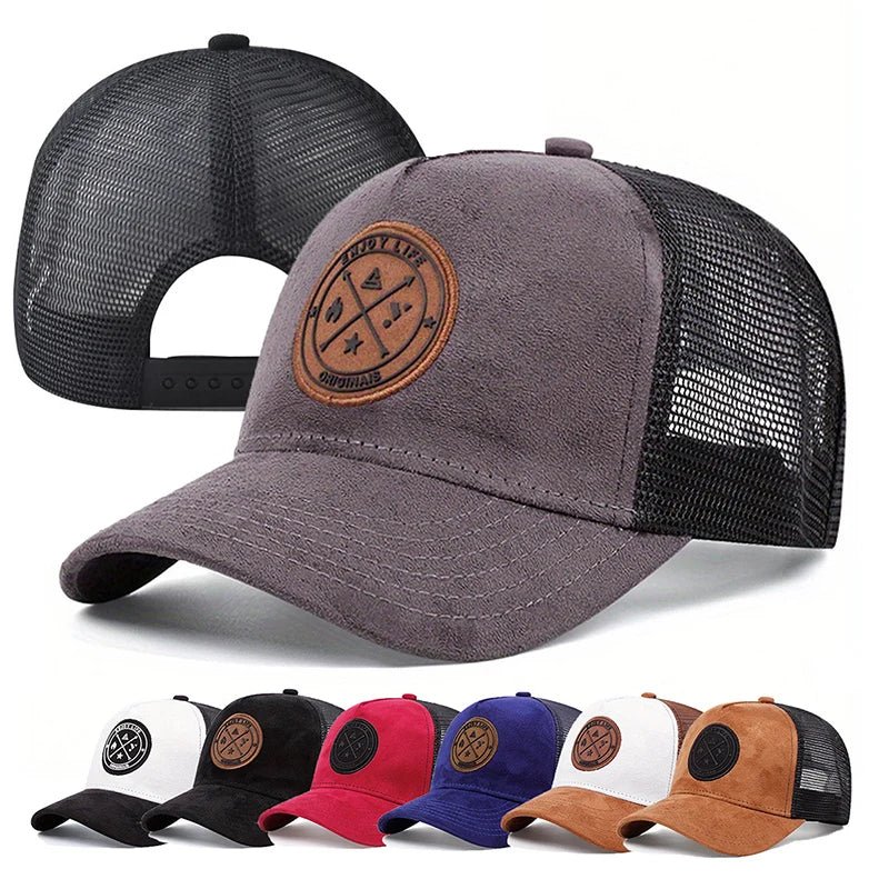 ENJOY LIFE Mesh Snapback Cap – Summer - Ready Style with Breathable Comfort - My Wear Clothing Co