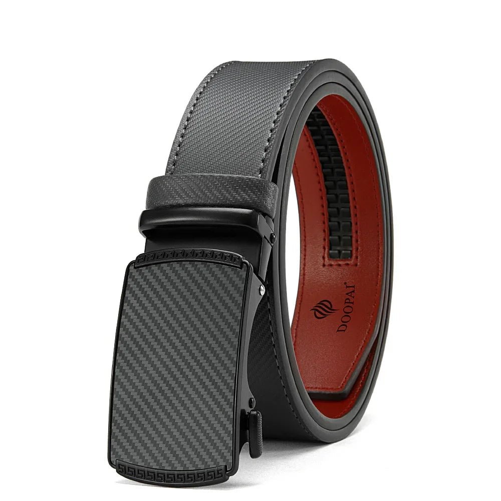 Genuine Leather Belt with Automatic Buckle – Casual Elegance for Everyday Wear - My Wear Clothing Co