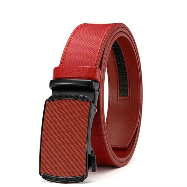 Genuine Leather Belt with Automatic Buckle – Casual Elegance for Everyday Wear - My Wear Clothing Co