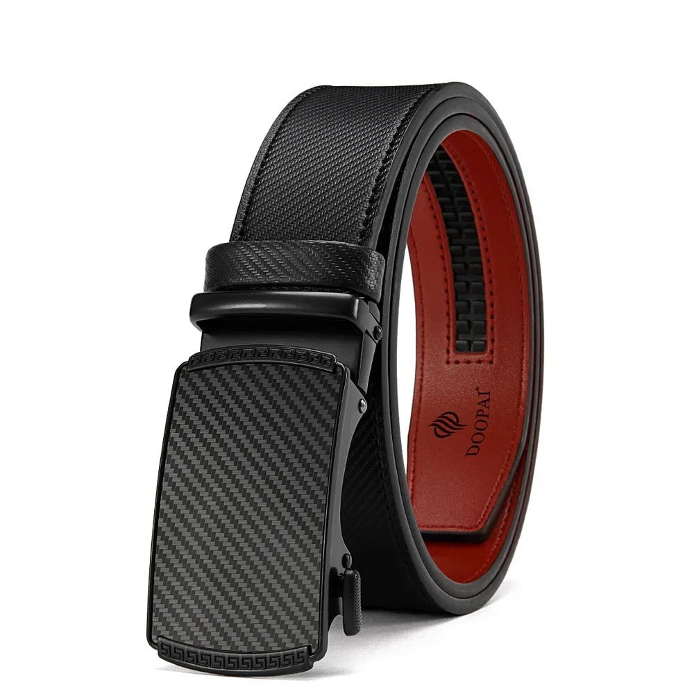 Genuine Leather Belt with Automatic Buckle – Casual Elegance for Everyday Wear - My Wear Clothing Co