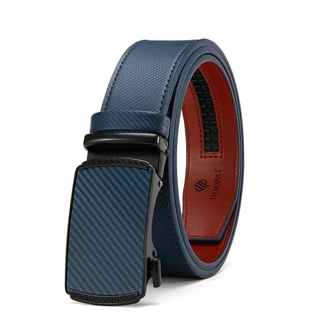 Genuine Leather Belt with Automatic Buckle – Casual Elegance for Everyday Wear - My Wear Clothing Co