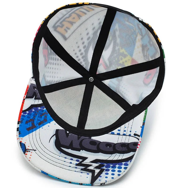 Graffiti Letter Snapback – Street Style Baseball Cap - My Wear Clothing Co