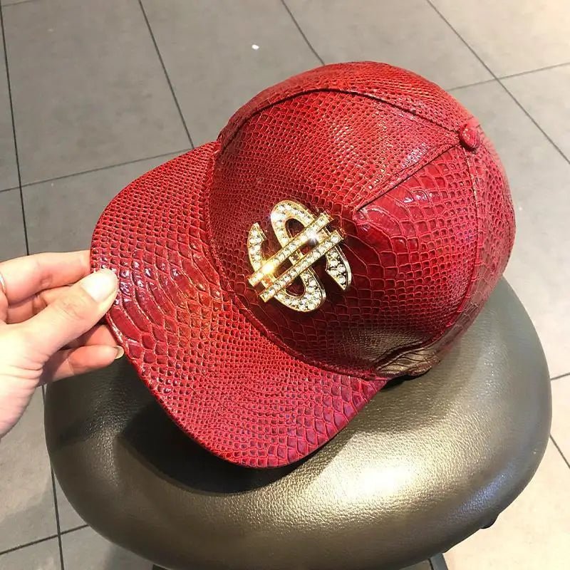 Hip - Hop Break Dancing Cap – Metallic Dollar Style - My Wear Clothing Co