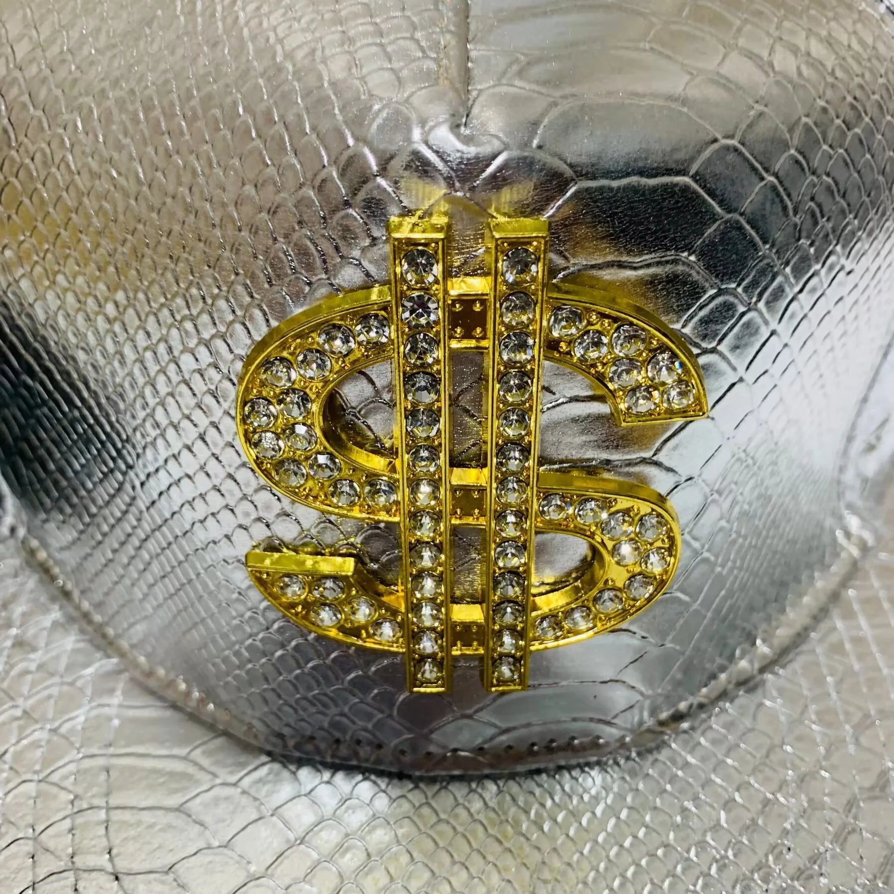 Hip - Hop Break Dancing Cap – Metallic Dollar Style - My Wear Clothing Co