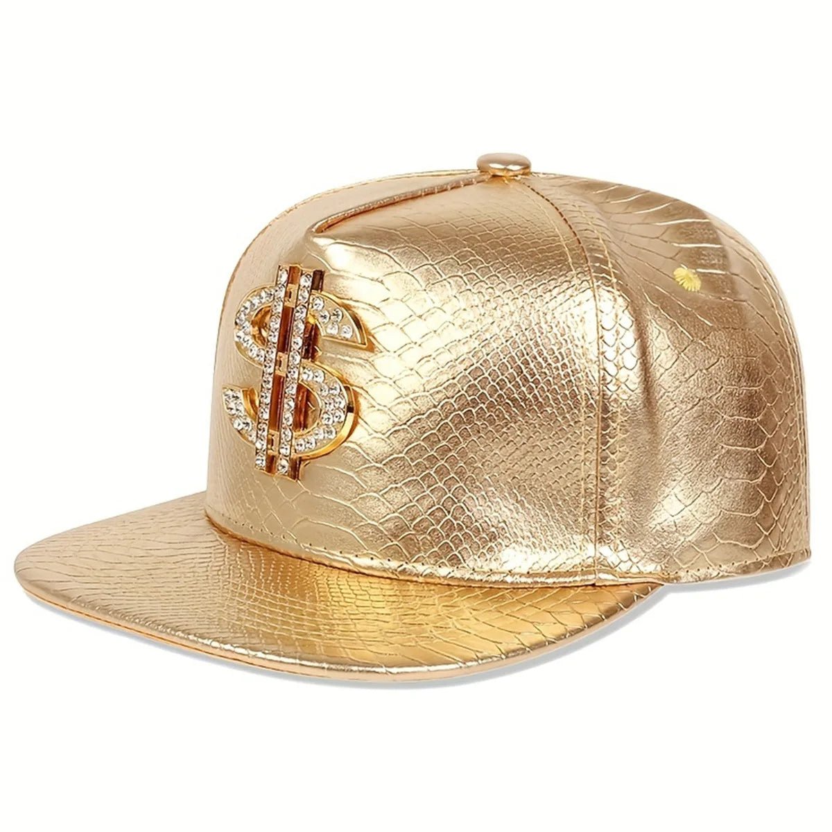 Hip - Hop Break Dancing Cap – Metallic Dollar Style - My Wear Clothing Co