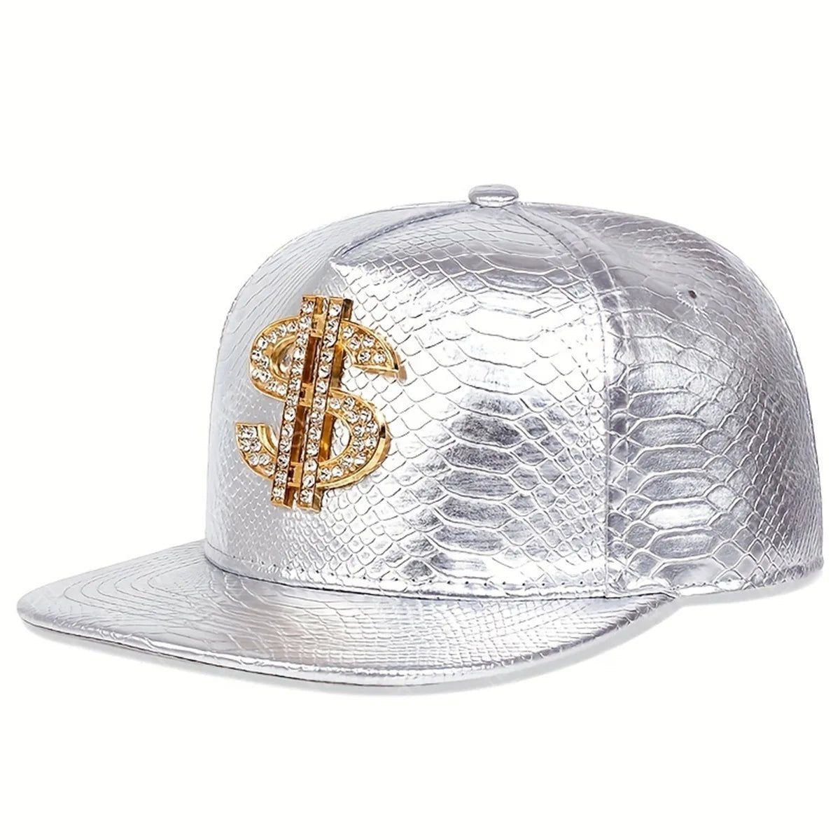 Hip - Hop Break Dancing Cap – Metallic Dollar Style - My Wear Clothing Co