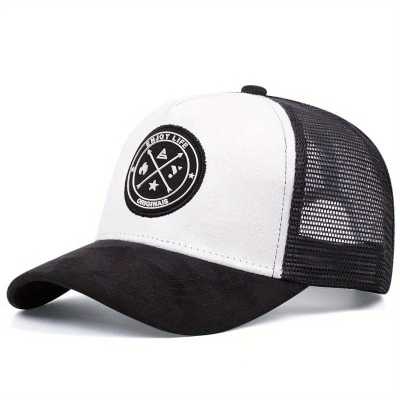 Hot Sale Unisex Cap ENJOY LIFE Letter Patch Baseball Caps Men Women Trucker Hat - My Wear Clothing Co
