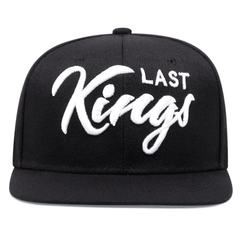 King Embroidery Hip Hop Snapback Cap - Wear It YOur Way - My Wear Clothing Co