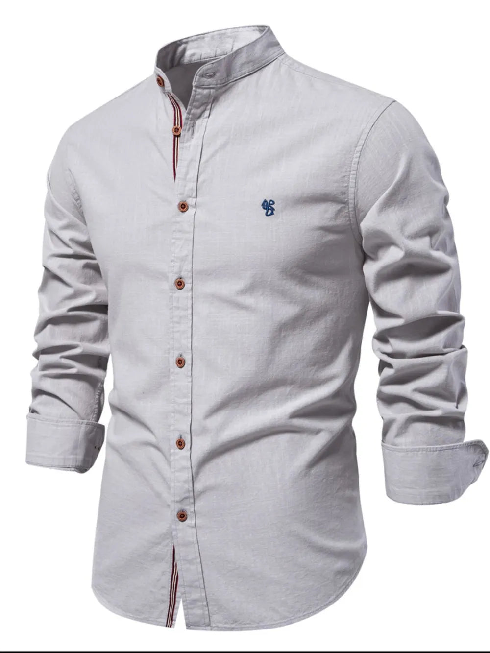 Men's 100% Cotton Button Down Long Sleeve Shirt - My Wear Clothing Co