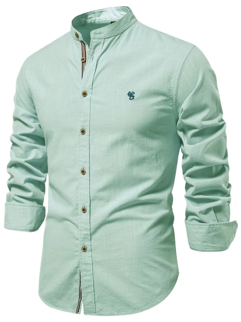Men's 100% Cotton Button Down Long Sleeve Shirt - My Wear Clothing Co