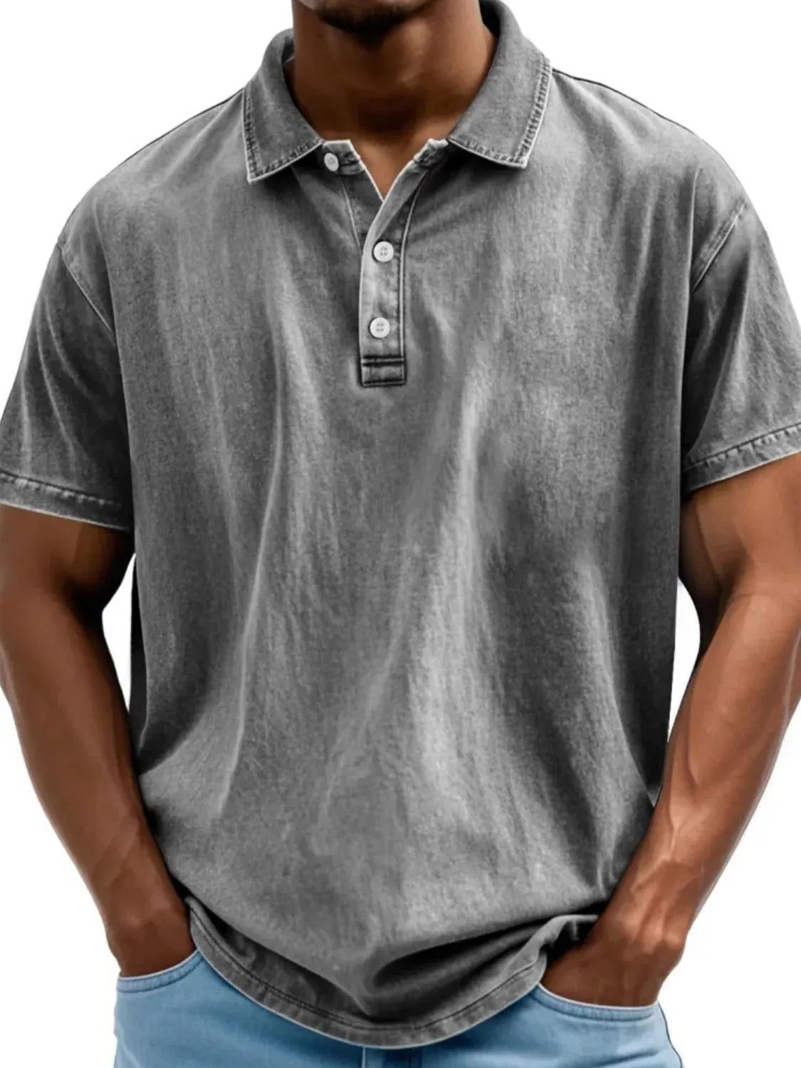 Men's 100% Cotton Collared Neck Short Sleeve Polo - My Wear Clothing Co