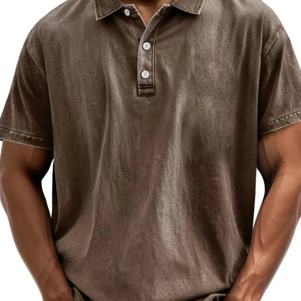 Men's 100% Cotton Collared Neck Short Sleeve Polo - My Wear Clothing Co