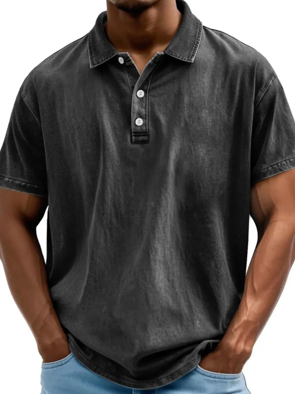 Men's 100% Cotton Collared Neck Short Sleeve Polo - My Wear Clothing Co