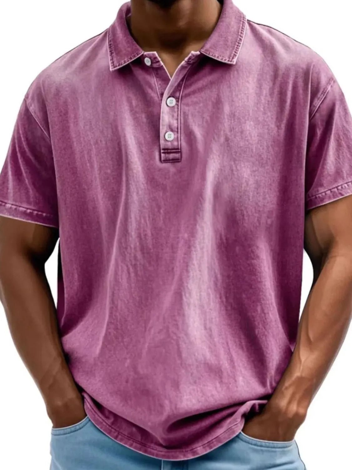 Men's 100% Cotton Collared Neck Short Sleeve Polo - My Wear Clothing Co