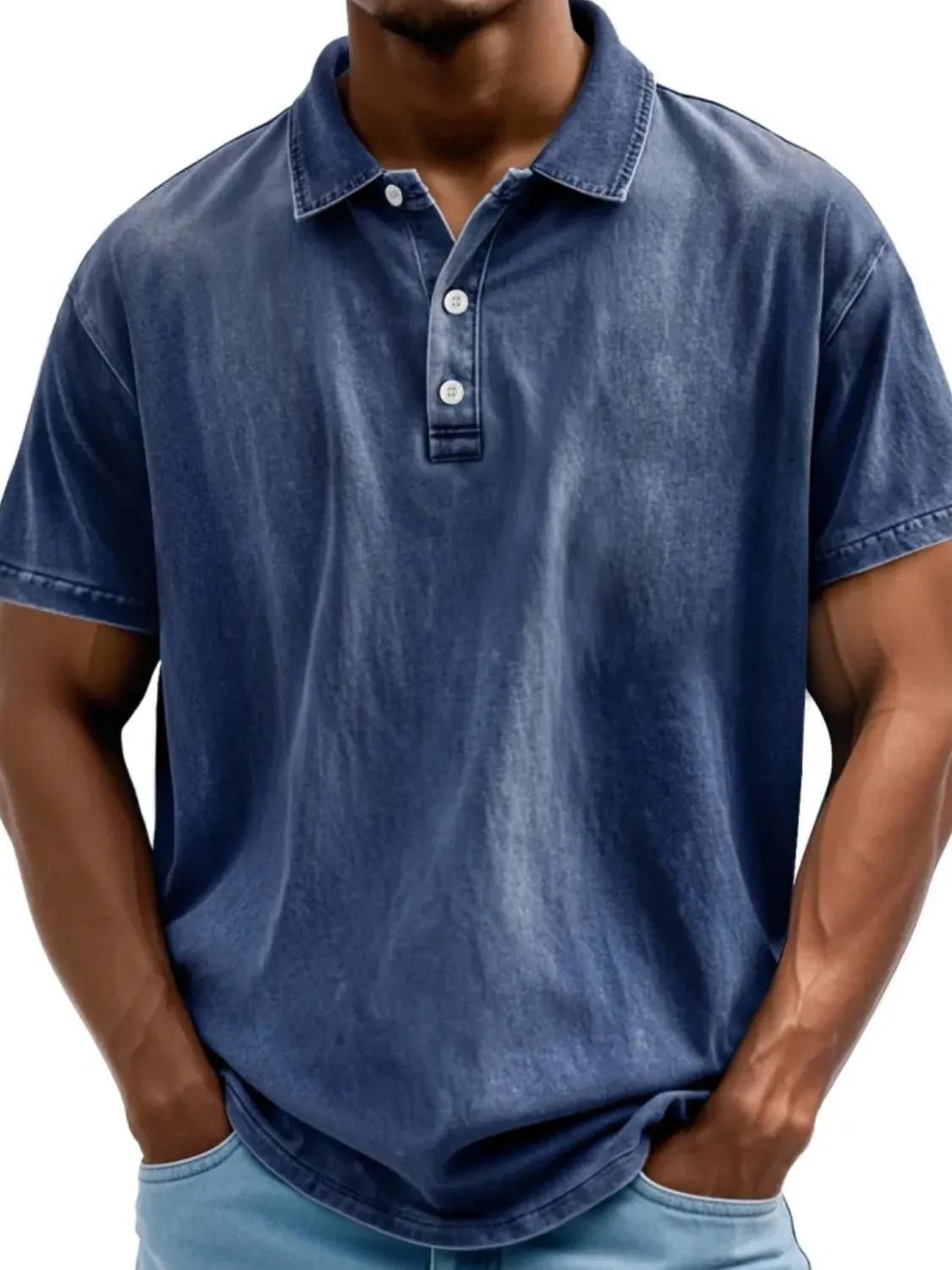 Men's 100% Cotton Collared Neck Short Sleeve Polo - My Wear Clothing Co