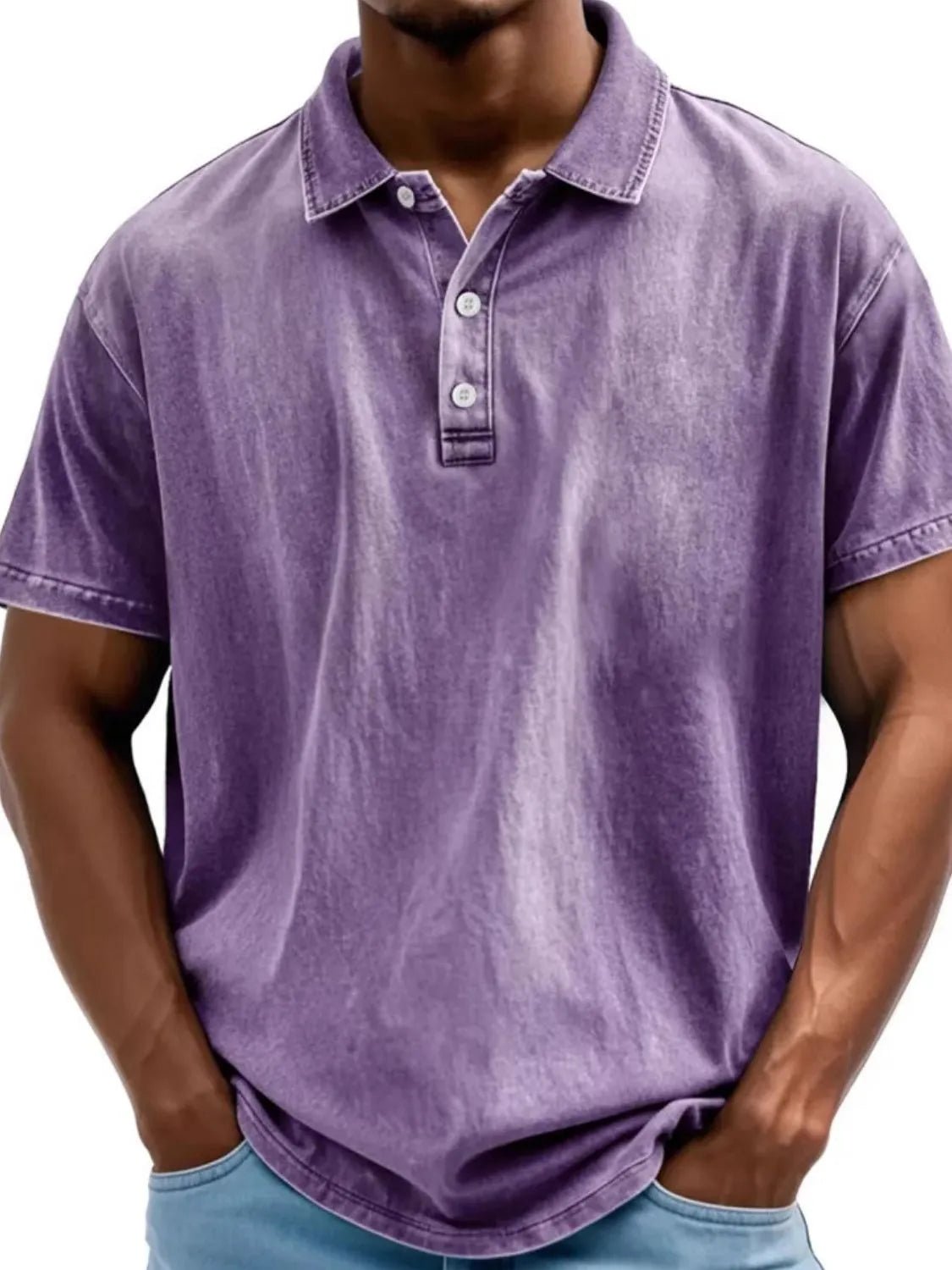 Men's 100% Cotton Collared Neck Short Sleeve Polo - My Wear Clothing Co