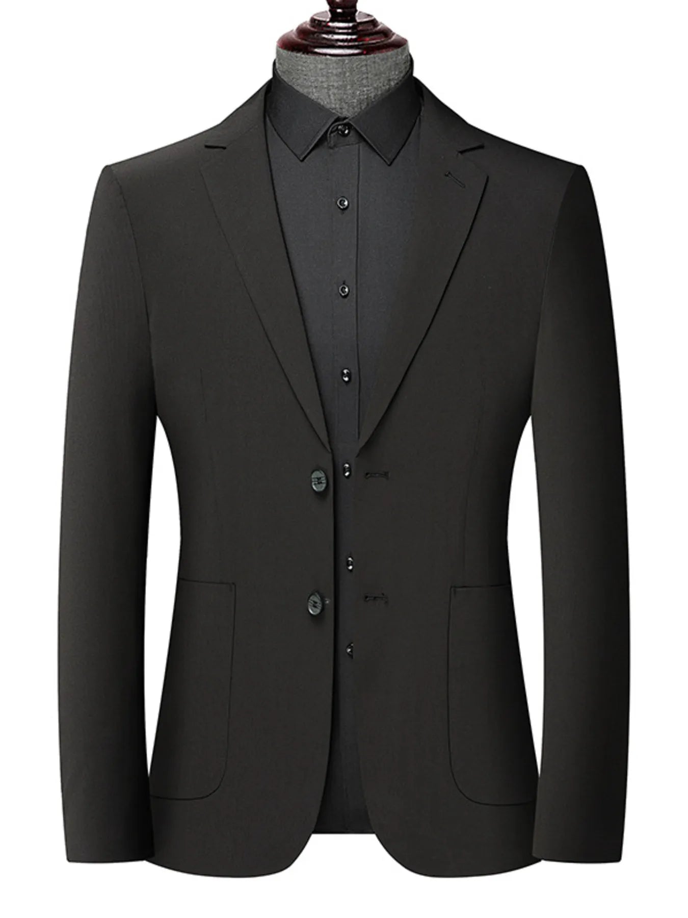 Men's Button - Up Blazer – Sleek Stretch, Everyday Polish - My Wear Clothing Co