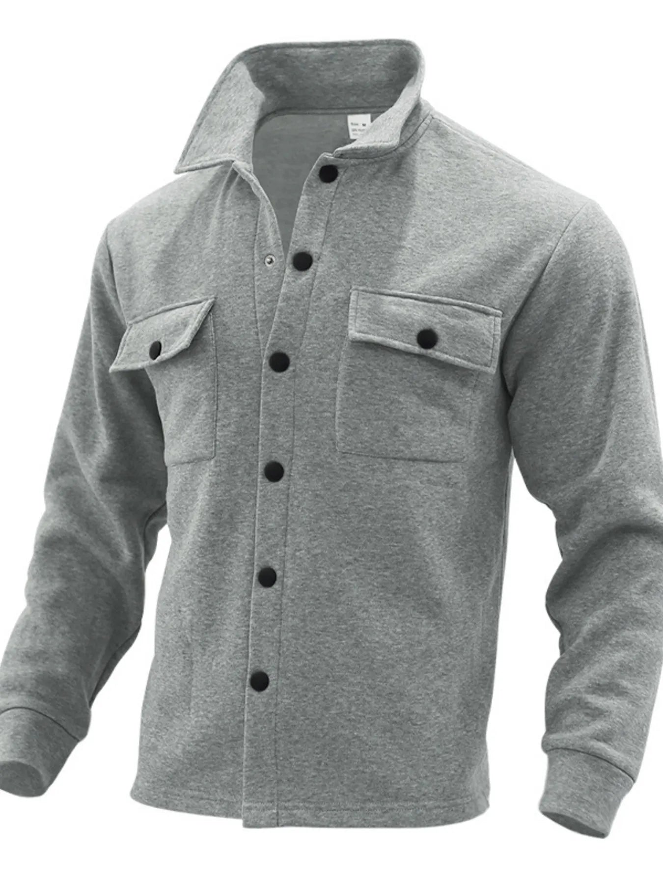 Men's Button - Up Long Sleeve Jacket (S–3XL) – Clean Cut, Everyday Ready - My Wear Clothing Co