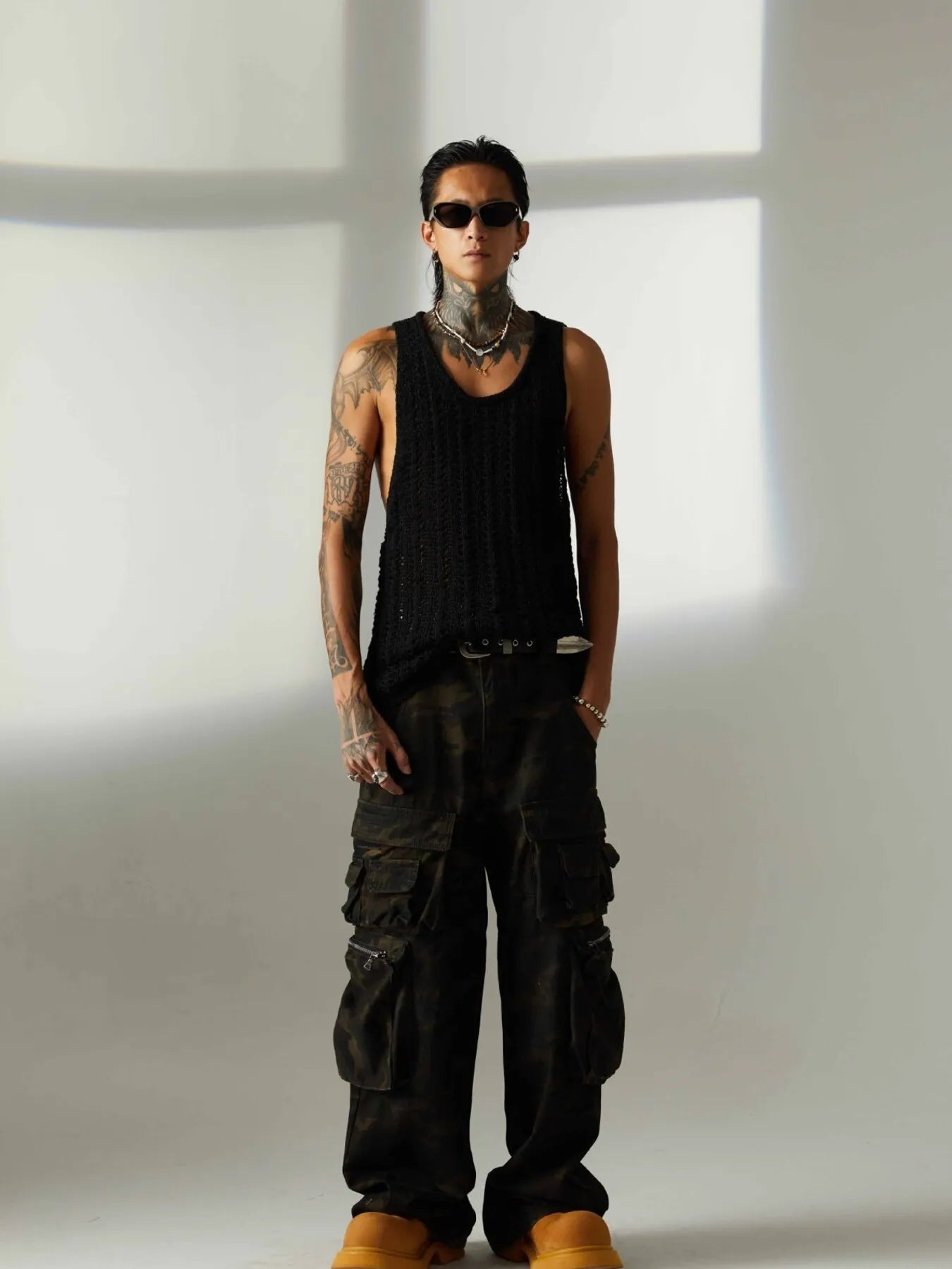 Men's Camo Multi - Pocket Cargo Pants - My Wear Clothing Co