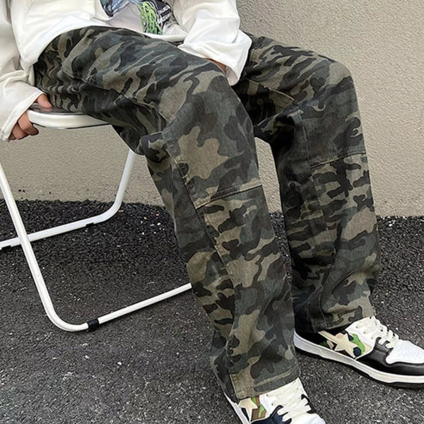 Men’s Camouflage Loose Fit Jeans – My Wear - My Wear Clothing Co
