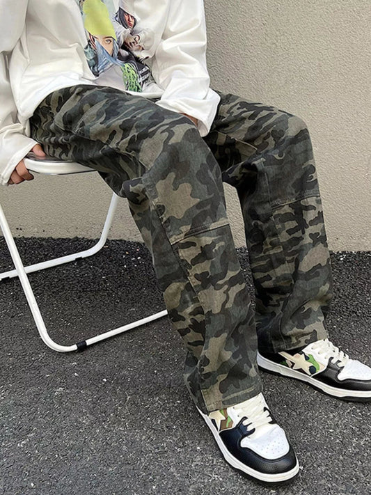 Men’s Camouflage Loose Fit Jeans – My Wear - My Wear Clothing Co