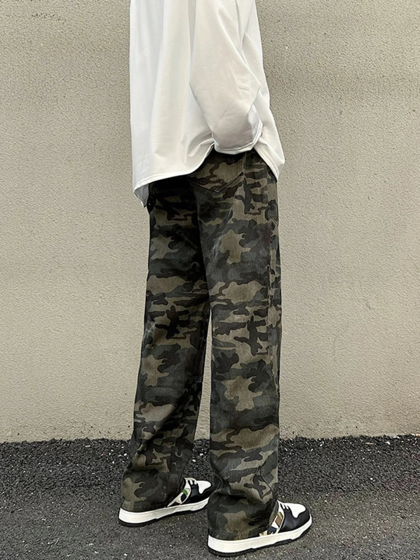 Men’s Camouflage Loose Fit Jeans – My Wear - My Wear Clothing Co