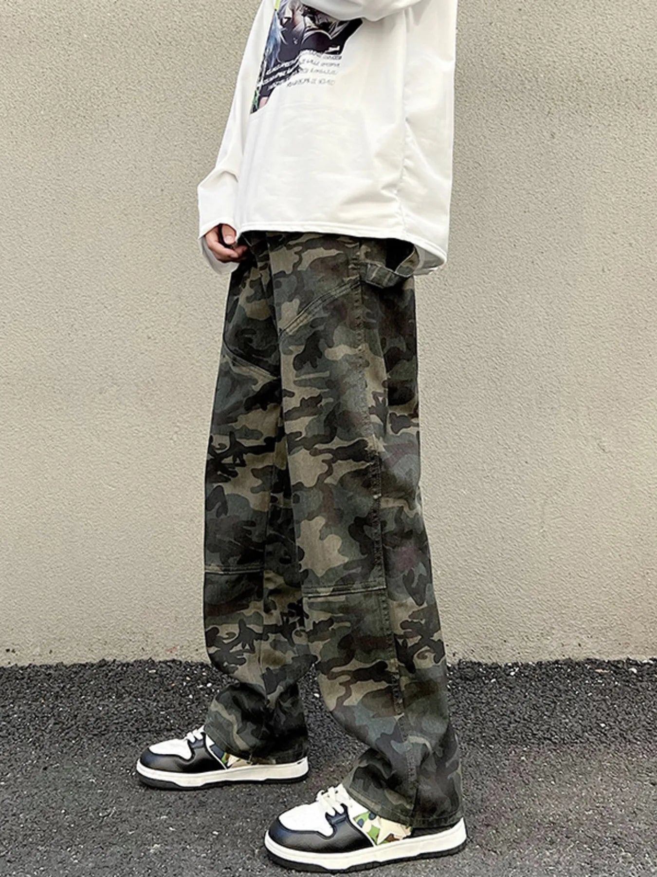 Men’s Camouflage Loose Fit Jeans – My Wear - My Wear Clothing Co