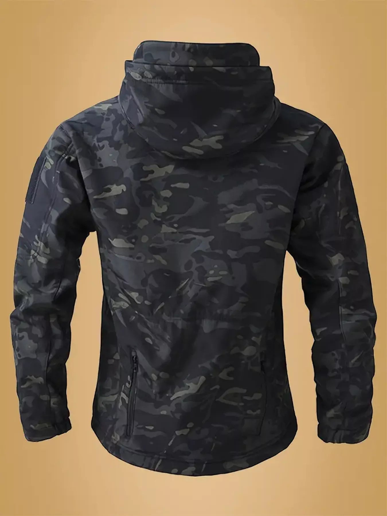 Men's Camouflage Zip Up Hooded Jacket - My Wear Clothing Co