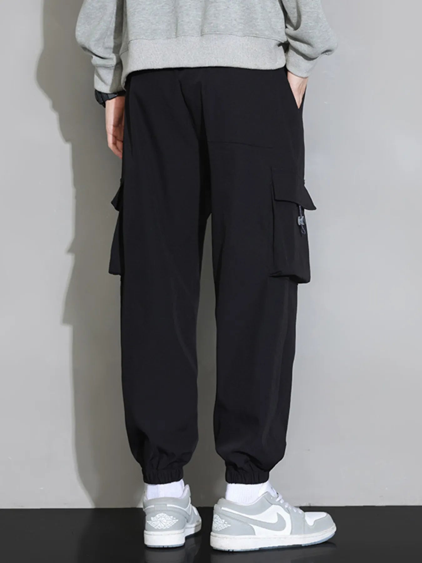 Men's Casual Cargo Pants with Drawstring – Everyday Utility, Relaxed Fit - My Wear Clothing Co