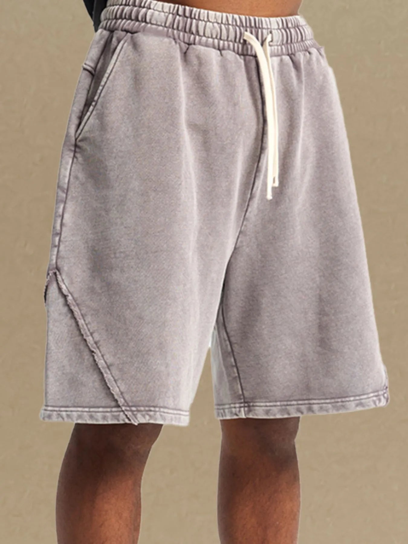 Men's Casual Drawstring Washed Shorts - My Wear Clothing Co
