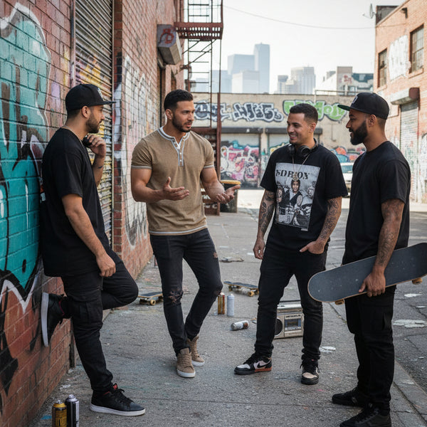 Men's Casual Henley Polo Shirt with Contrast Trim - Everyday Comfort