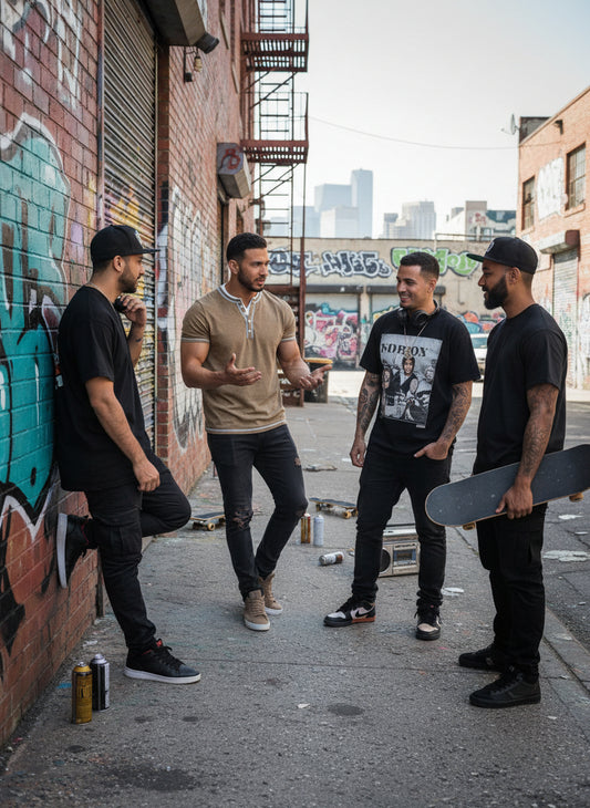 Men's Casual Henley Polo Shirt with Contrast Trim - Everyday Comfort