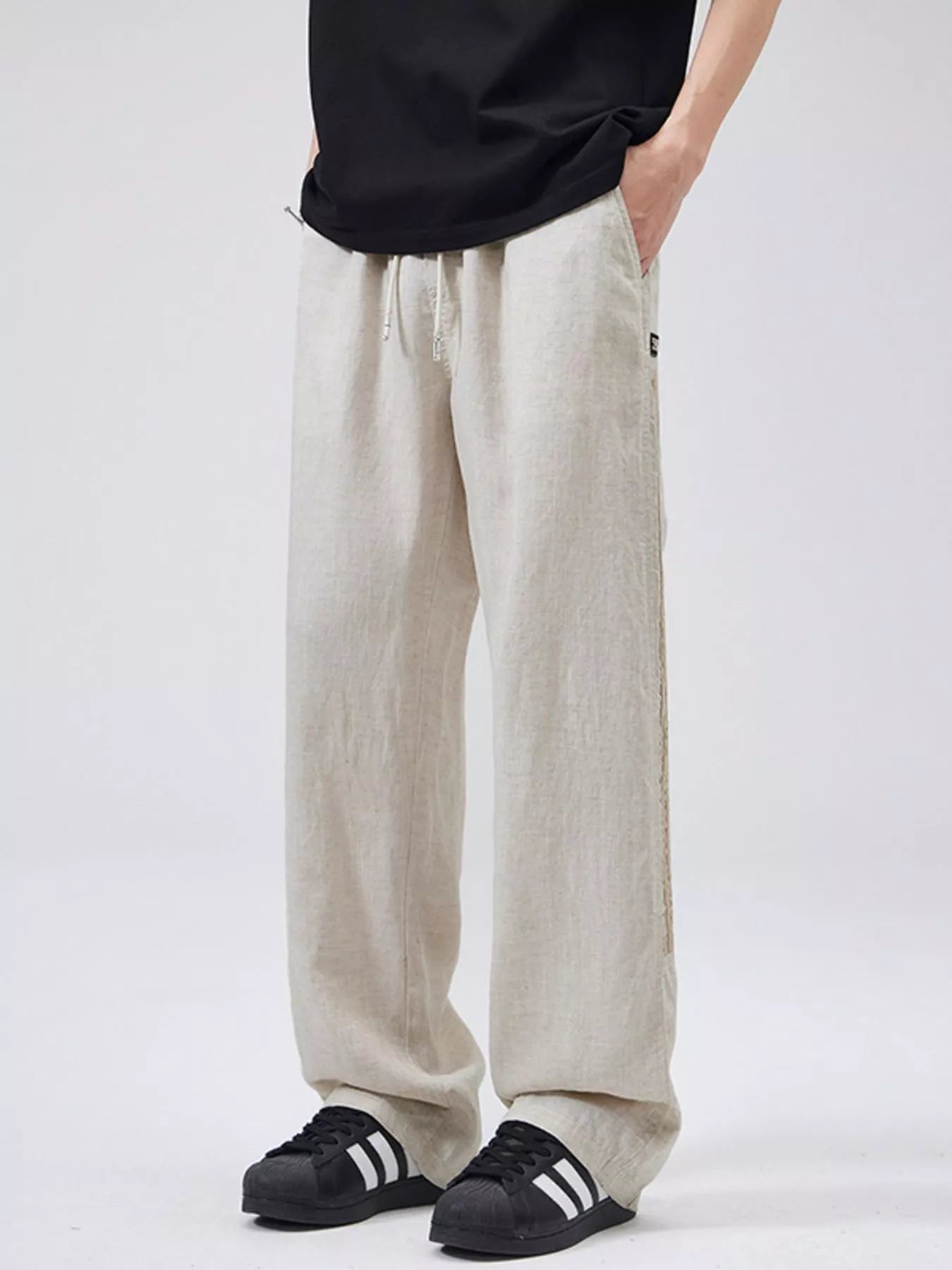 Men’s Casual Loose - Fit Drawstring Pants - My Wear Clothing Co