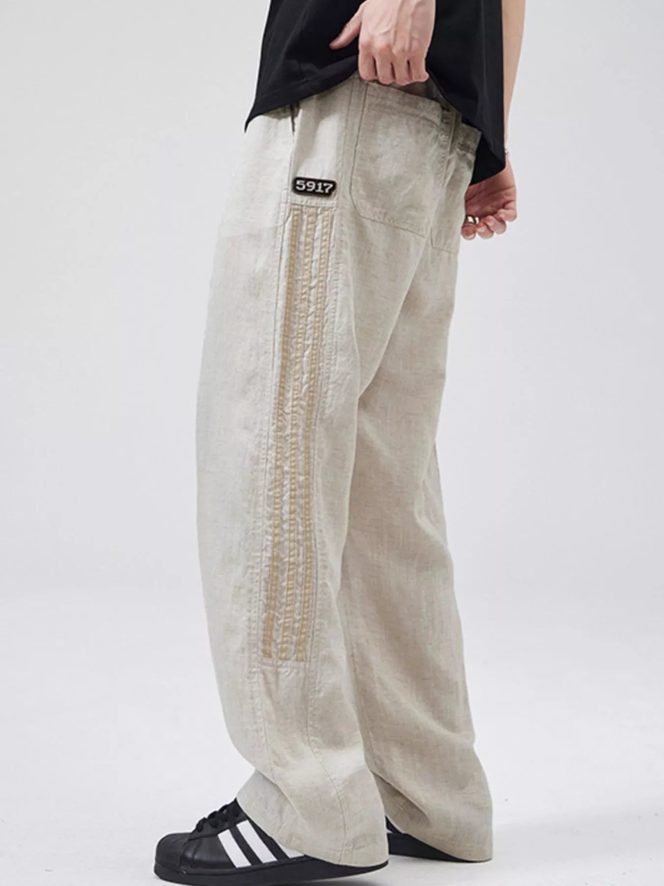 Men’s Casual Loose - Fit Drawstring Pants - My Wear Clothing Co