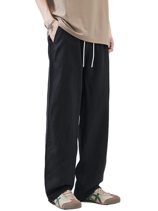 Men’s Casual Loose - Fit Drawstring Pants - My Wear Clothing Co
