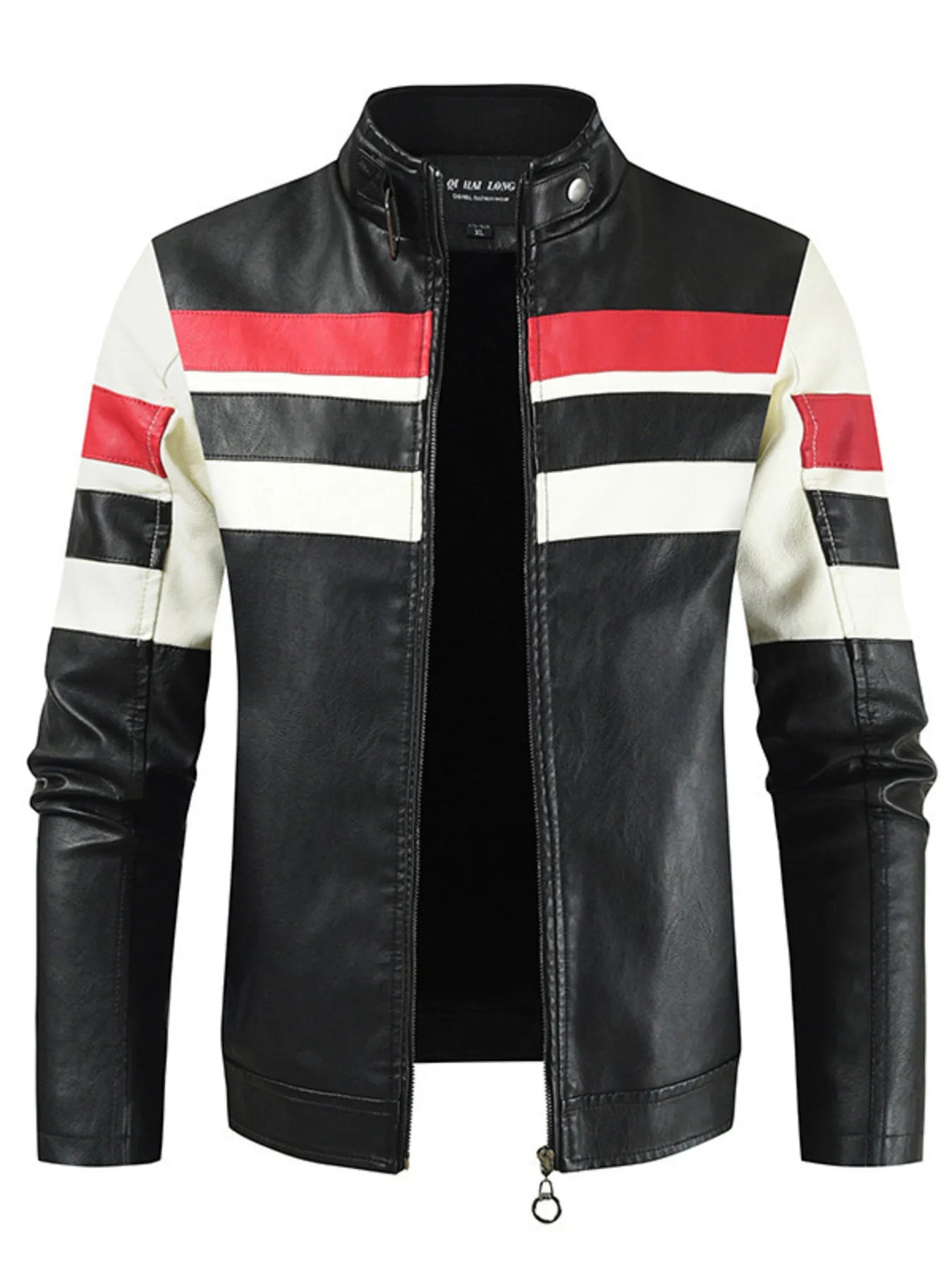 Men's Contrast Zip - Up Jacket (M–5XL) – Clean Lines, Confident Style - My Wear Clothing Co