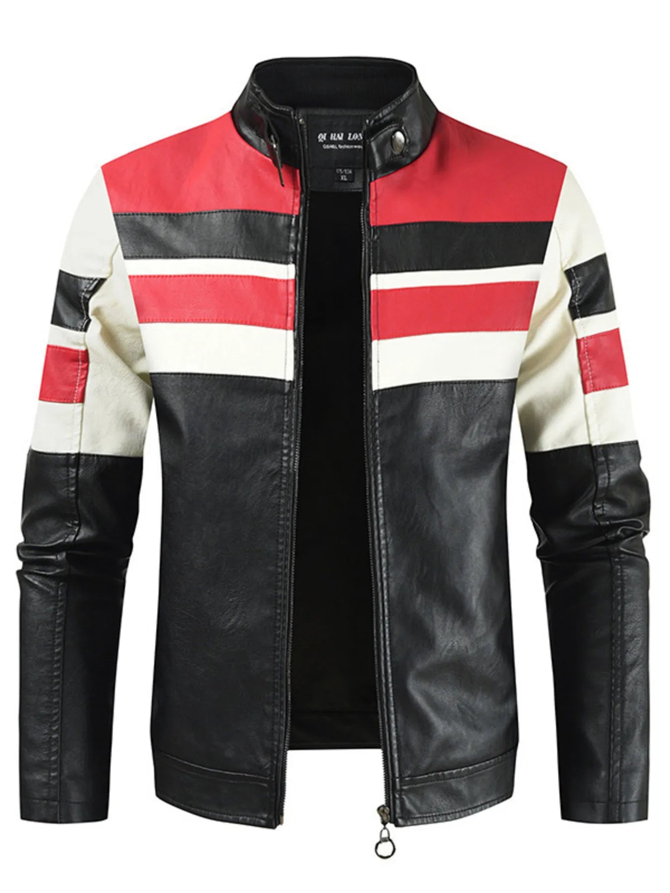 Men's Contrast Zip - Up Jacket (M–5XL) – Clean Lines, Confident Style - My Wear Clothing Co