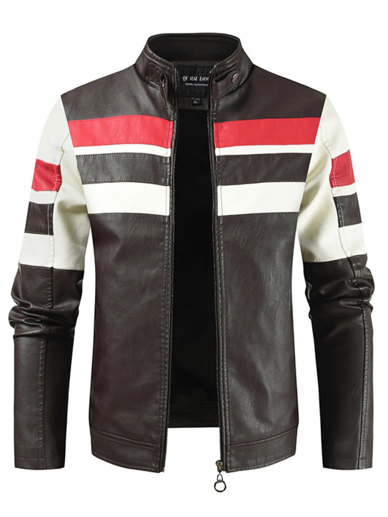 Men's Contrast Zip - Up Jacket (M–5XL) – Clean Lines, Confident Style - My Wear Clothing Co