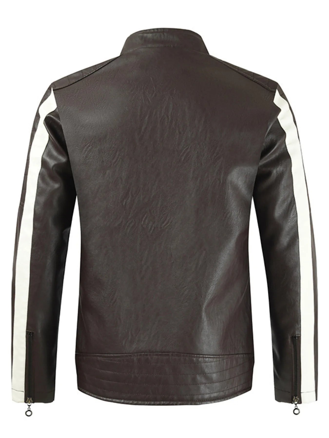Men's Contrast Zip - Up Jacket (M–5XL) – Sleek Finish, Urban Edge - My Wear Clothing Co