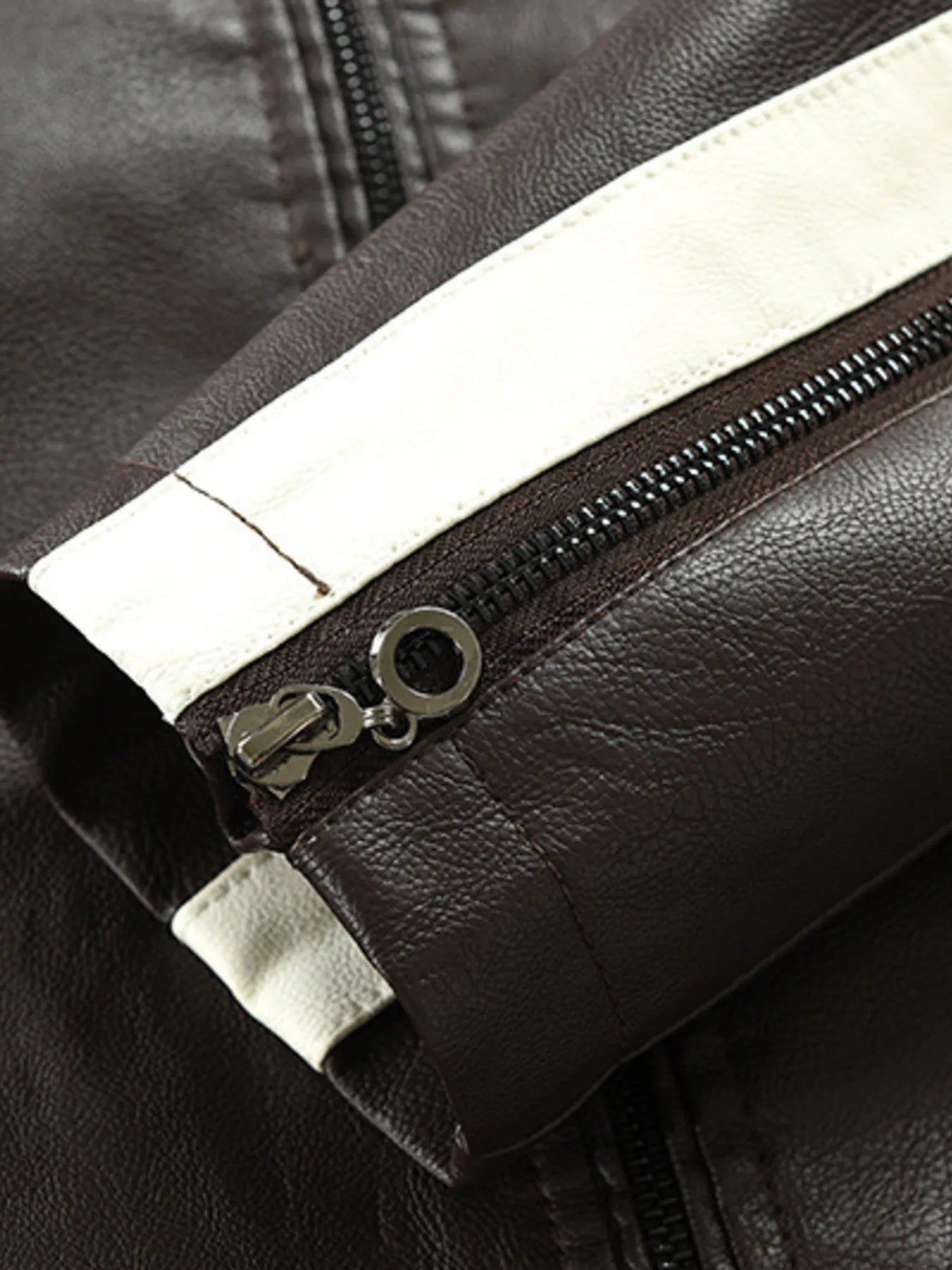 Men's Contrast Zip - Up Jacket (M–5XL) – Sleek Finish, Urban Edge - My Wear Clothing Co