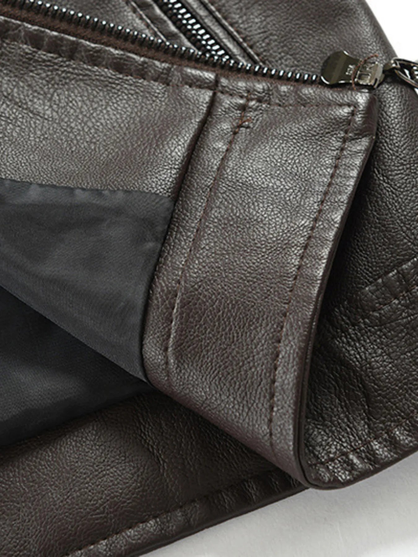 Men's Contrast Zip - Up Jacket (M–5XL) – Sleek Finish, Urban Edge - My Wear Clothing Co